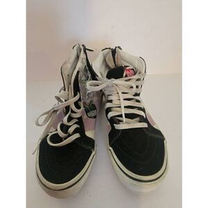 Vans x Disney's kids Black The Night Before Christmas Sk8 Hi Sneakers Size 12